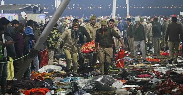 Suman 30 muertos y 90 heridos por estampida en peregrinaje en India