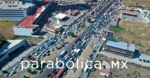 Desquicia la 28 de Octubre tránsito en la zona metropolitana