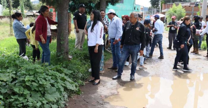 Arranca Tonantzin Fern&aacute;ndez obras en juntas auxiliares