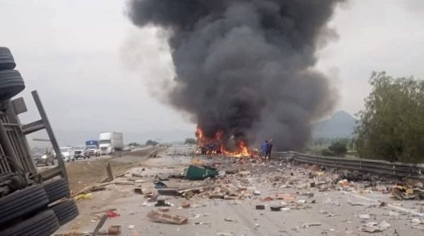 Se registra un fuerte accidente en el Arco Norte