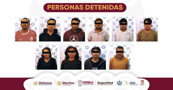 Detienen a banda dedica al robo a transporte en Juan C. Bonilla