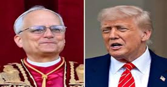 Expresa beneplácito Trump por el nuevo Papa Estadounidense