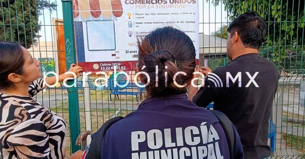 Inicia San Pedro Cholula el Programa “Comercios Unidos por la Seguridad”