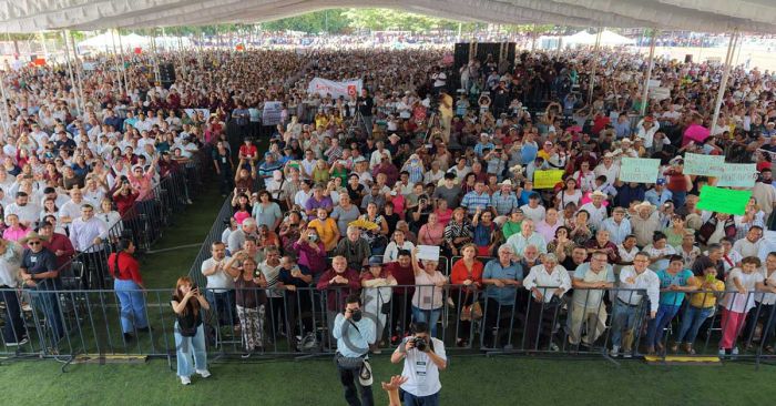 Se re&uacute;ne Claudia Sheinbaum con m&aacute;s de medio mill&oacute;n de personas en fin de semana al Norte de M&eacute;xico