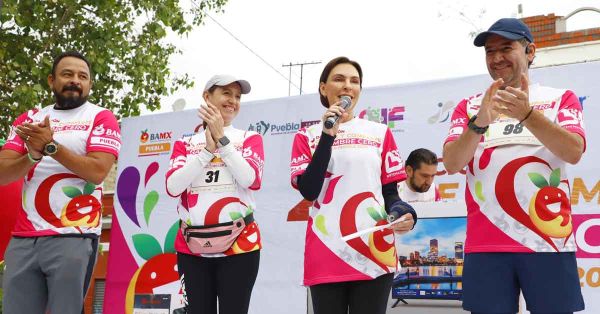 Encabeza MariElise Budib Carrera “Corre y Comparte: Hambre Cero Puebla 2025”