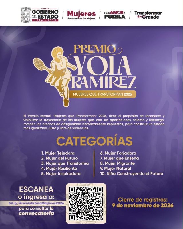 Yola Ramírez inspira la segunda edición del premio Mujeres que Transforman 2026 4La convocatoria e