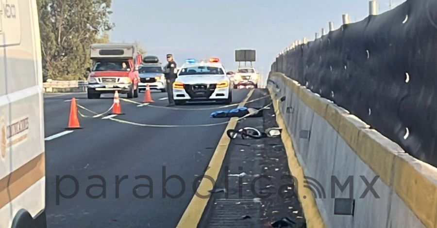 Embisten y matan a ciclista en la M&eacute;xico-Puebla cerca de Texmelucan