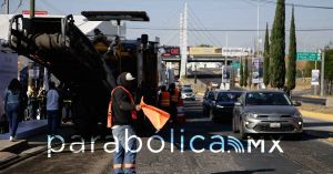 Arranca Armenta la rehabilitaci&oacute;n de seis kil&oacute;metros del Bulevar Atlixco