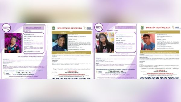 Encuentra FGE con vida a 4 personas reportadas como desaparecidas