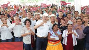 Obra y apoyo al campo llegaron a la Sierra Norte: Armenta Mier