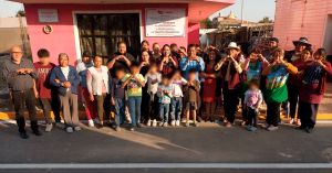 Entrega Tonantzin Fern&aacute;ndez pavimentaci&oacute;n de calle cerca del CAIC