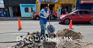Que Agua de Puebla repare da&ntilde;os por b&uacute;squeda de fugas en Avenida Lafragua, insiste Infra