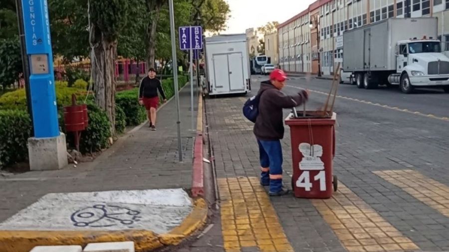 Mantiene OOSL Cholula labores de limpieza tras la Feria Milenaria