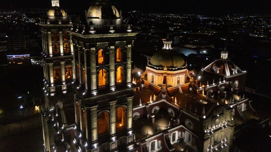 Habr&aacute; videomapping del D&iacute;a de Muertos en la Catedral