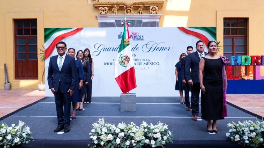 Arranca Lupita Cuautle las fiestas patrias en San Andr&eacute;s