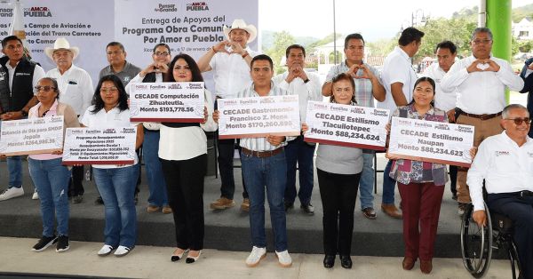 Combaten con obra comunitaria rezagos en educaci&oacute;n, seguridad e infraestructura