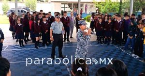 Promueve Guardia Nacional en Puebla prevenci&oacute;n, seguridad y protecci&oacute;n social