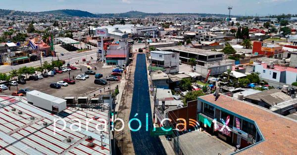 Avanza la pavimentaci&oacute;n de la calle San Alfonso en la capital poblana: Infra