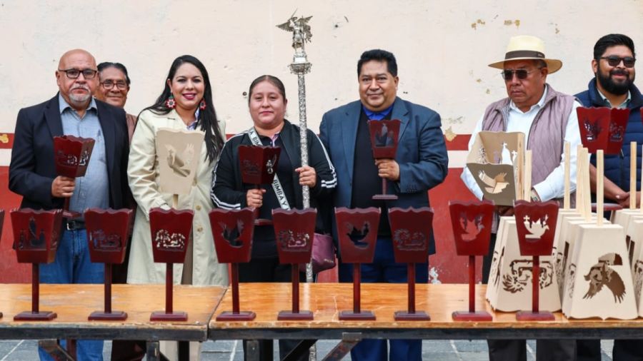 Respalda alcaldesa de Cholula la tradicional Procesi&oacute;n de los Faroles