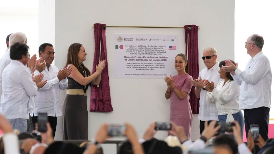 Inaugura CSP Planta de Producci&oacute;n de Moscas Est&eacute;riles en Chiapas