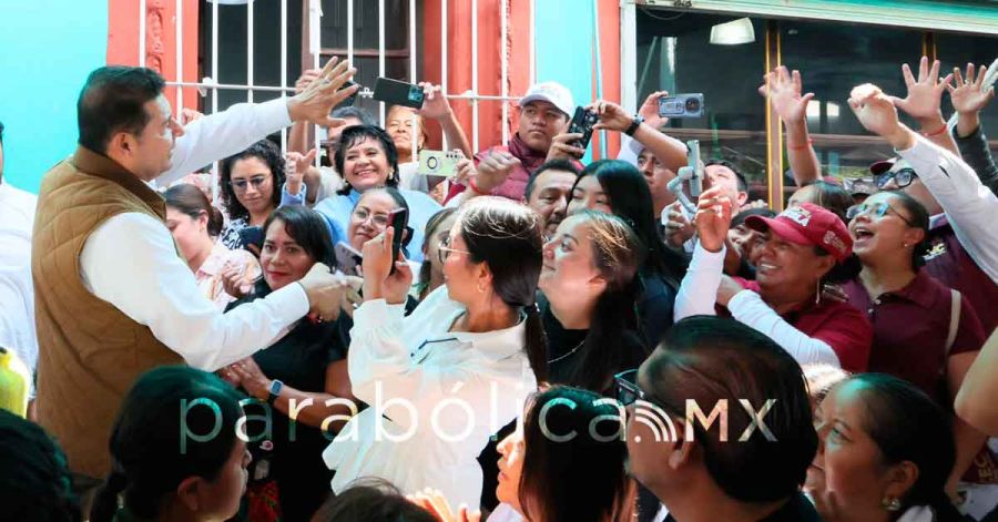 Entrega Armenta de Obra Comunitaria para Palmar de Bravo, Quecholac, Tecamachalco y Yehualtepec
