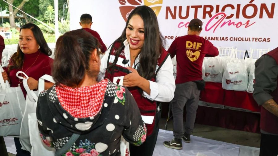 Impulsan el programa Nutrici&oacute;n con Amor en San Pedro Cholula