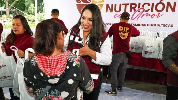 Impulsan el programa Nutrici&oacute;n con Amor en San Pedro Cholula