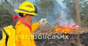 Ofrece Gobierno de Puebla resultados positivos en el combate a incendios