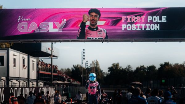 &iexcl;Hist&oacute;rico! Pierre Gasly logra la Pole Position para Alpine en Monza
