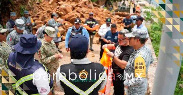 Realizan 22 mil elementos acciones preventivas en el Pac&iacute;fico por el Hurac&aacute;n Simon