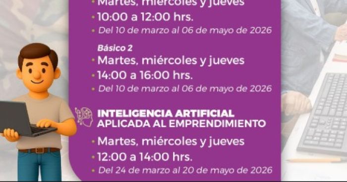 Anuncia DIF Puebla Capital apertura de nuevos talleres en el CECADE Reforma