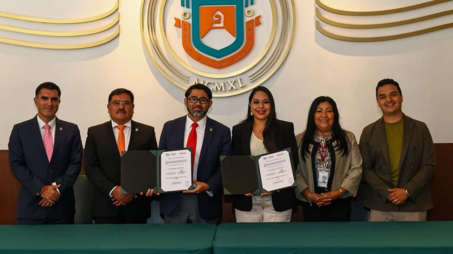Acuerdan San Pedro y UDLAP impulsar apoyos acad&eacute;micos