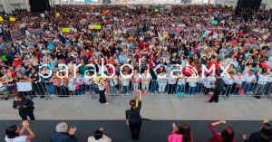 &ldquo;No puede haber libertad si no hay bienestar", Sheinbaum en su informe en Guanajuato