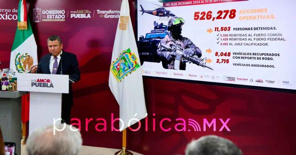 Reporta SSP baja en delitos como feminicidio, secuestro, extorsi&oacute;n y robo a transportistas