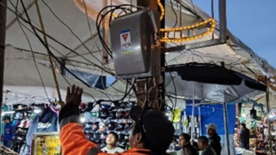 Realiza San Pedro Cholula acciones de mantenimiento y alumbrado