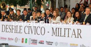 Destaca Armenta orgullo por M&eacute;xico al encabezar el Desfile C&iacute;vico-Militar