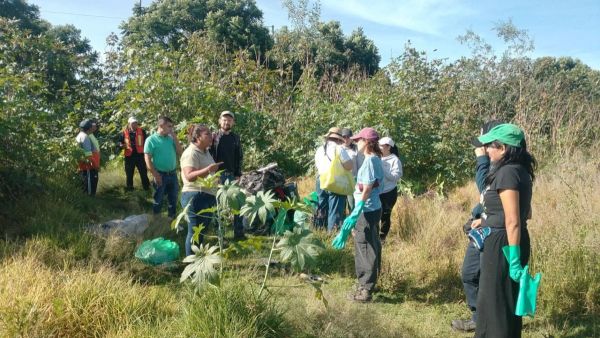 Recuperan predio en Zerezotla usado como basurero clandestino