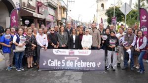Entrega Pepe Chedraui rehabilitaci&oacute;n vial en San Felipe Hueyotlipan