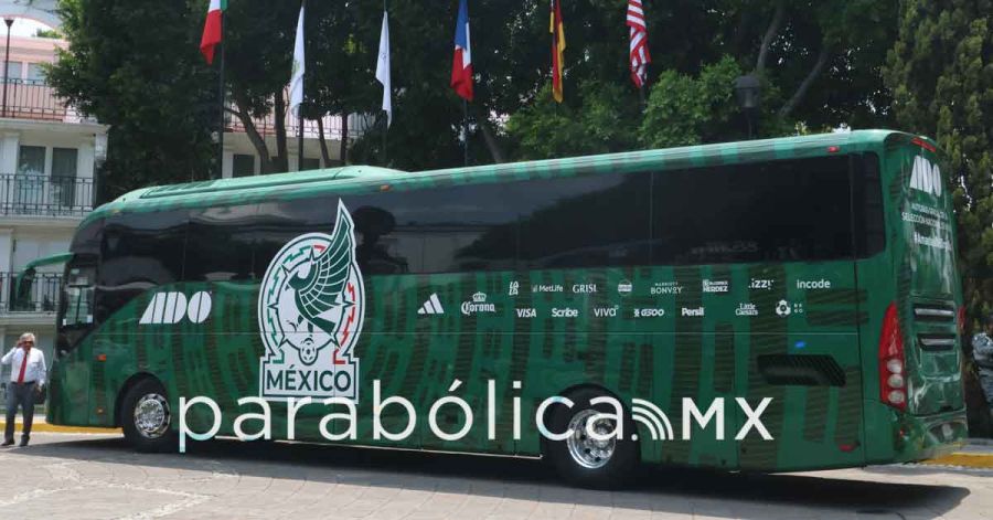 Llega la Selecci&oacute;n Mexicana a Puebla para su partido contra Ghana