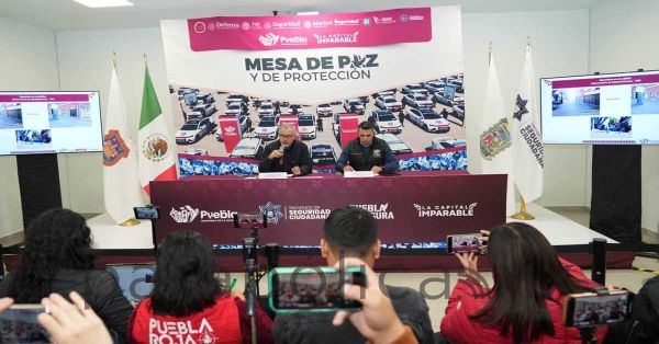 Baja incidencia delictiva en Puebla capital, destacan Franco Rodr&iacute;guez y F&eacute;lix Pallares