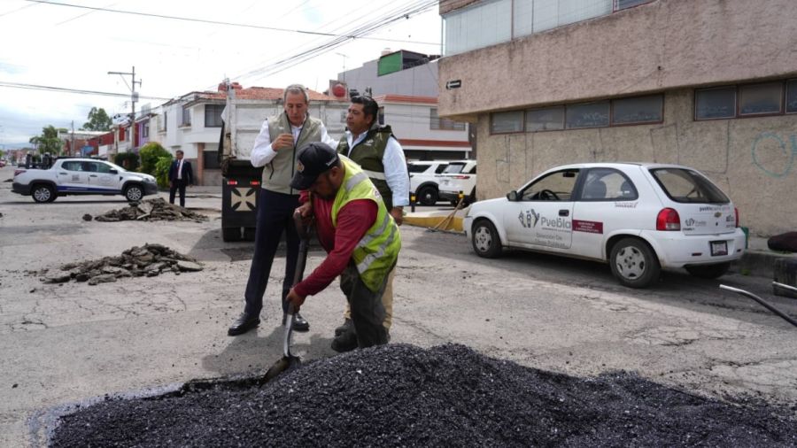 Supervisa Chedraui programa &ldquo;BacheAndo&rdquo; Puebla en Villa Posadas