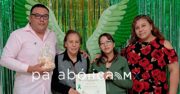 Reconoce IMSS Puebla solidaridad de donantes y sus familias