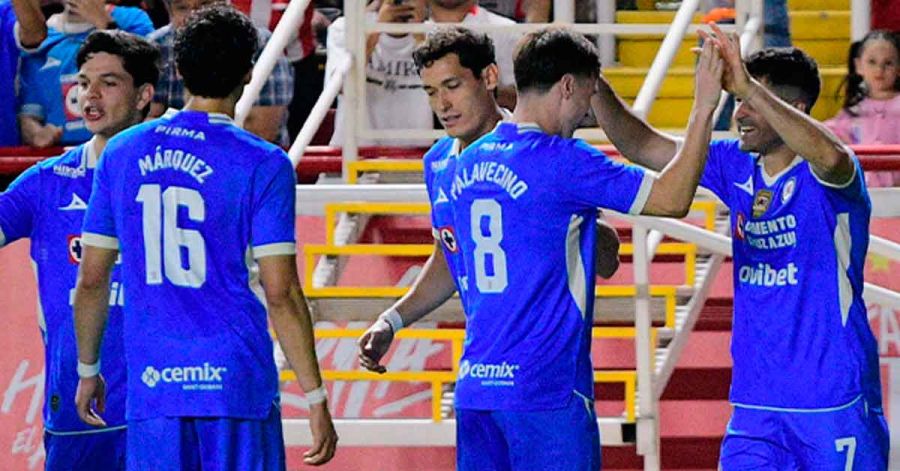 Derrota Cruz Azul de visita 3-1 al Necaxa
