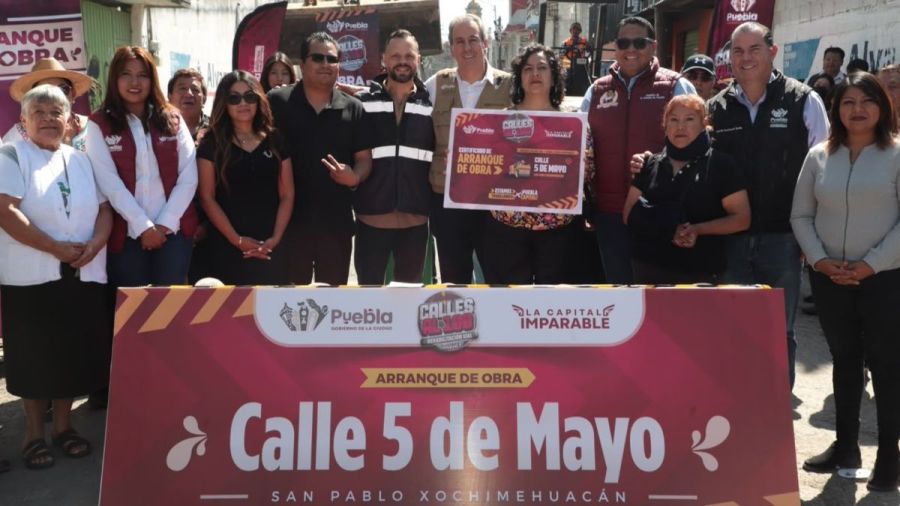 Arranca Pepe Chedraui obra vial en San Pablo Xochimehuac&aacute;n