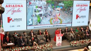 Atlixco: Rinde Ariadna Ayala Segundo Informe de Gobierno