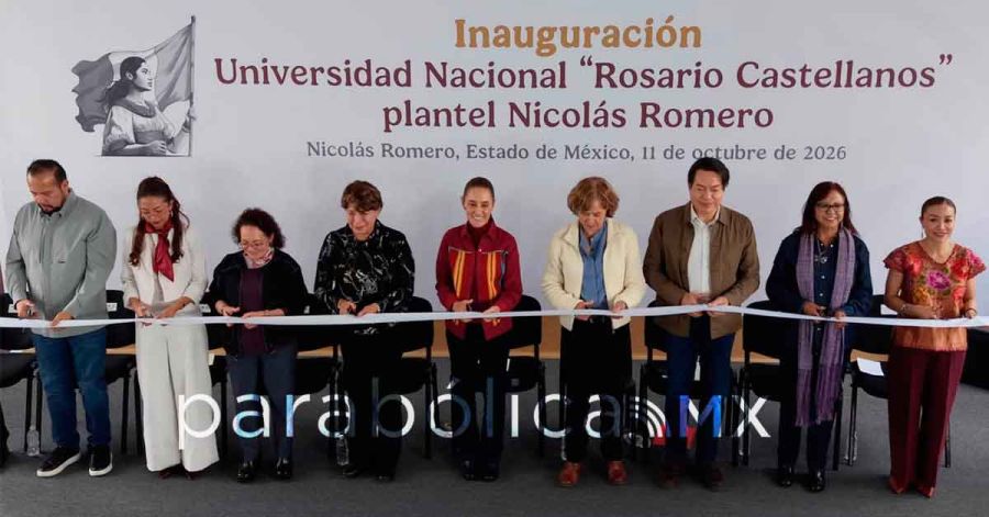 &ldquo;La educaci&oacute;n abre puertas", refrenda Sheinbaum al inaugurar una Universidad en Edomex