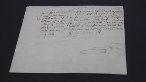 Recupera M&eacute;xico libramiento de pago del siglo XVI