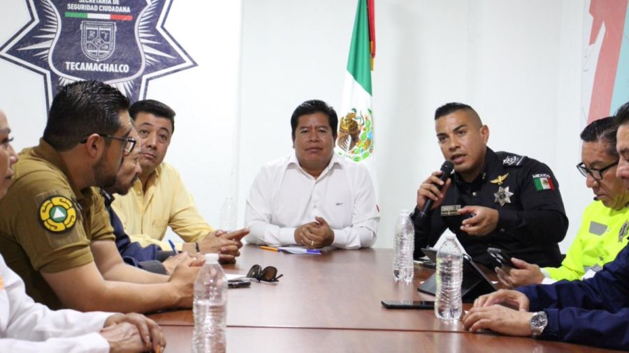 Presenta Tecamachalco resultados de la Mesa de Seguridad