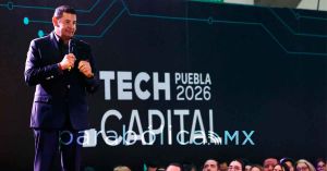 Inaugura Armenta la Tech Capital 2026 y la Feria de Industrias Creativas en el Centro Expositor