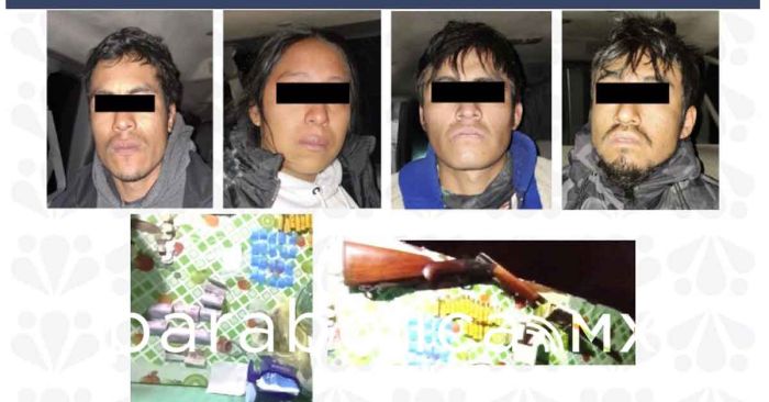 Desarticula FGE a banda delictiva dedicada al narcomenudeo y robos en San Salvador El Verde